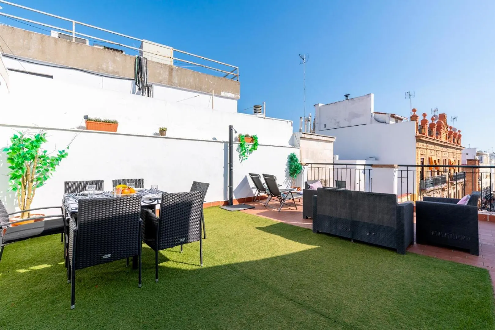 Atgr Luminoso Atico Con Terraza, Calle Antonia Diaz Seville Apartment